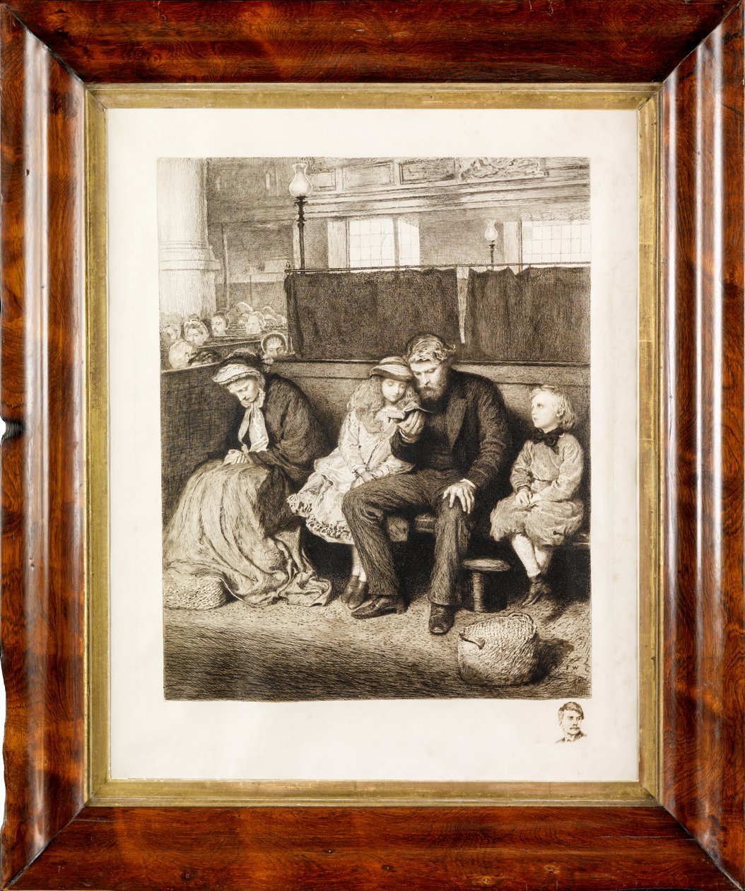 Phillip en la Iglesia de Hubert von Herkomer