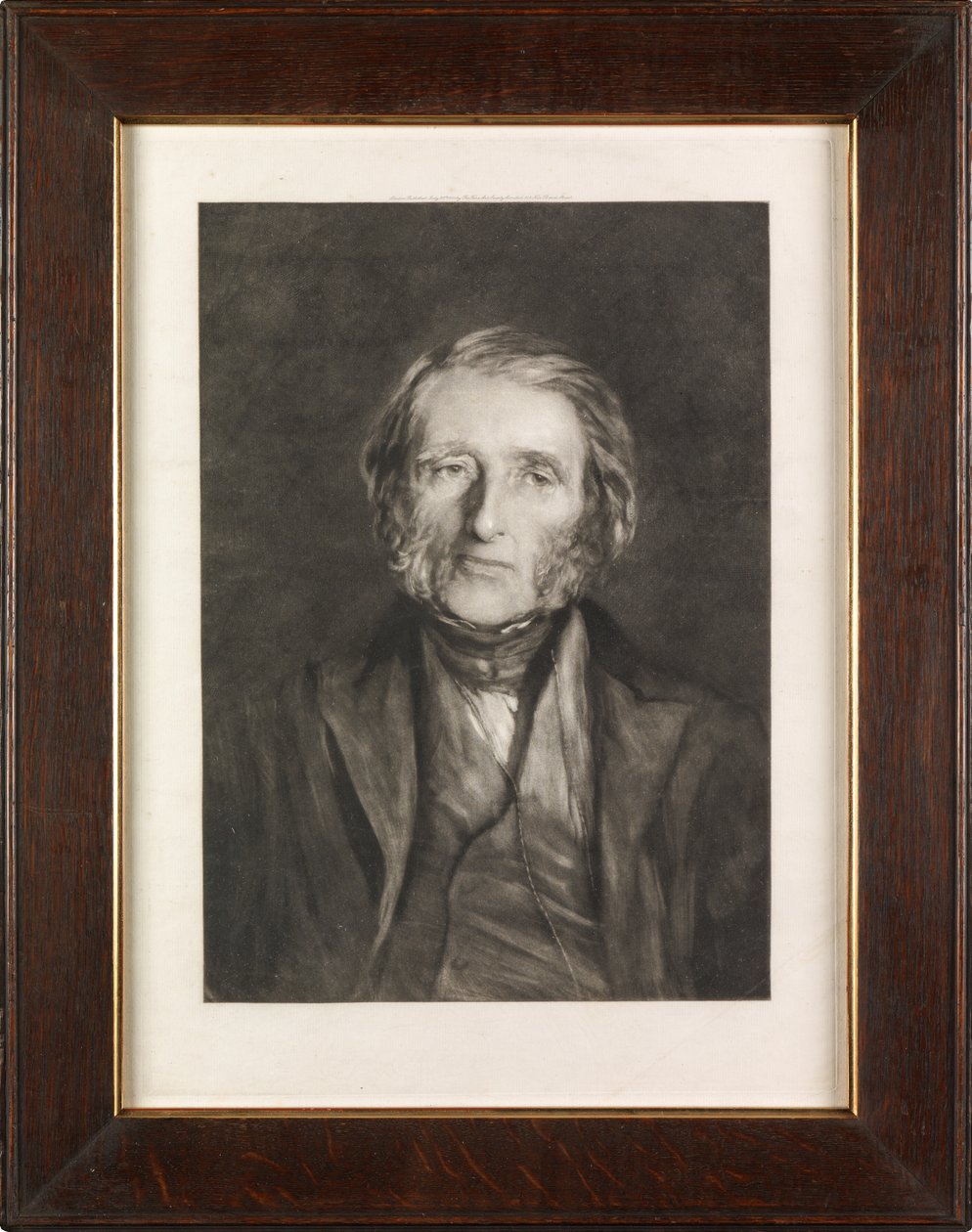Retrato de Ruskin de Hubert von Herkomer