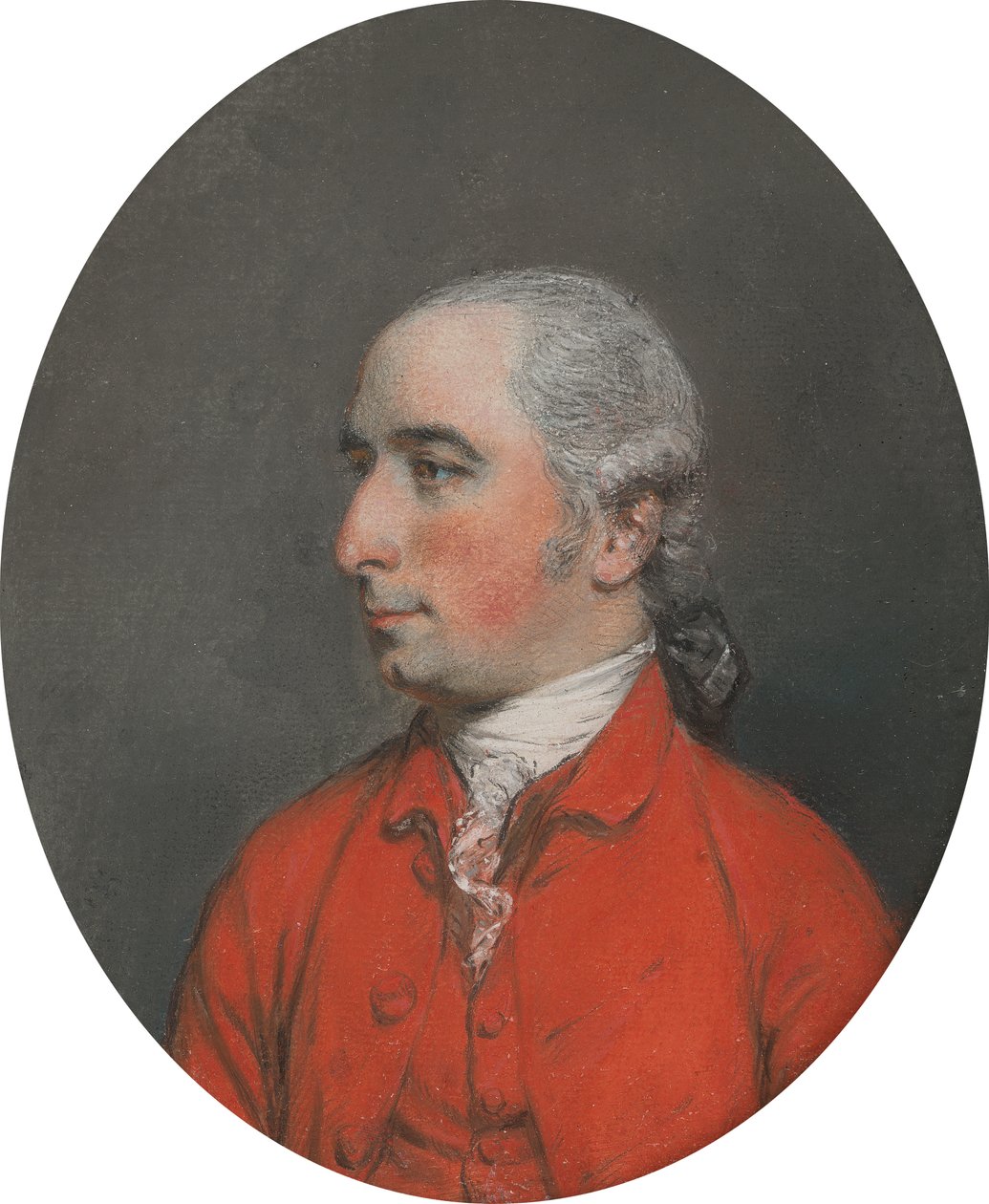 Retrato de un caballero de Hugh Douglas Hamilton