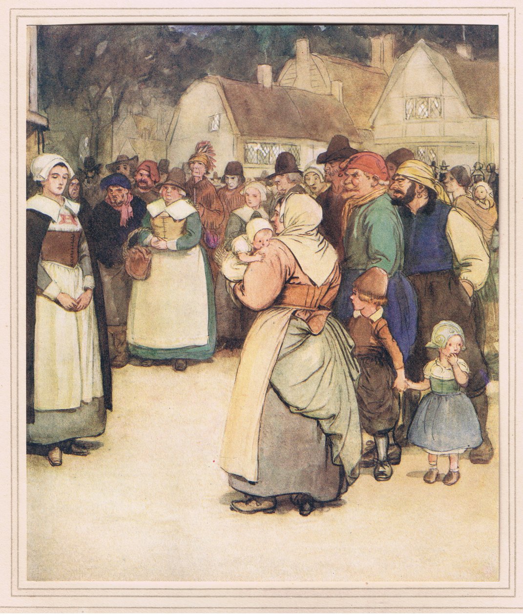 Hester al pie del cadalso de Hugh Thomson