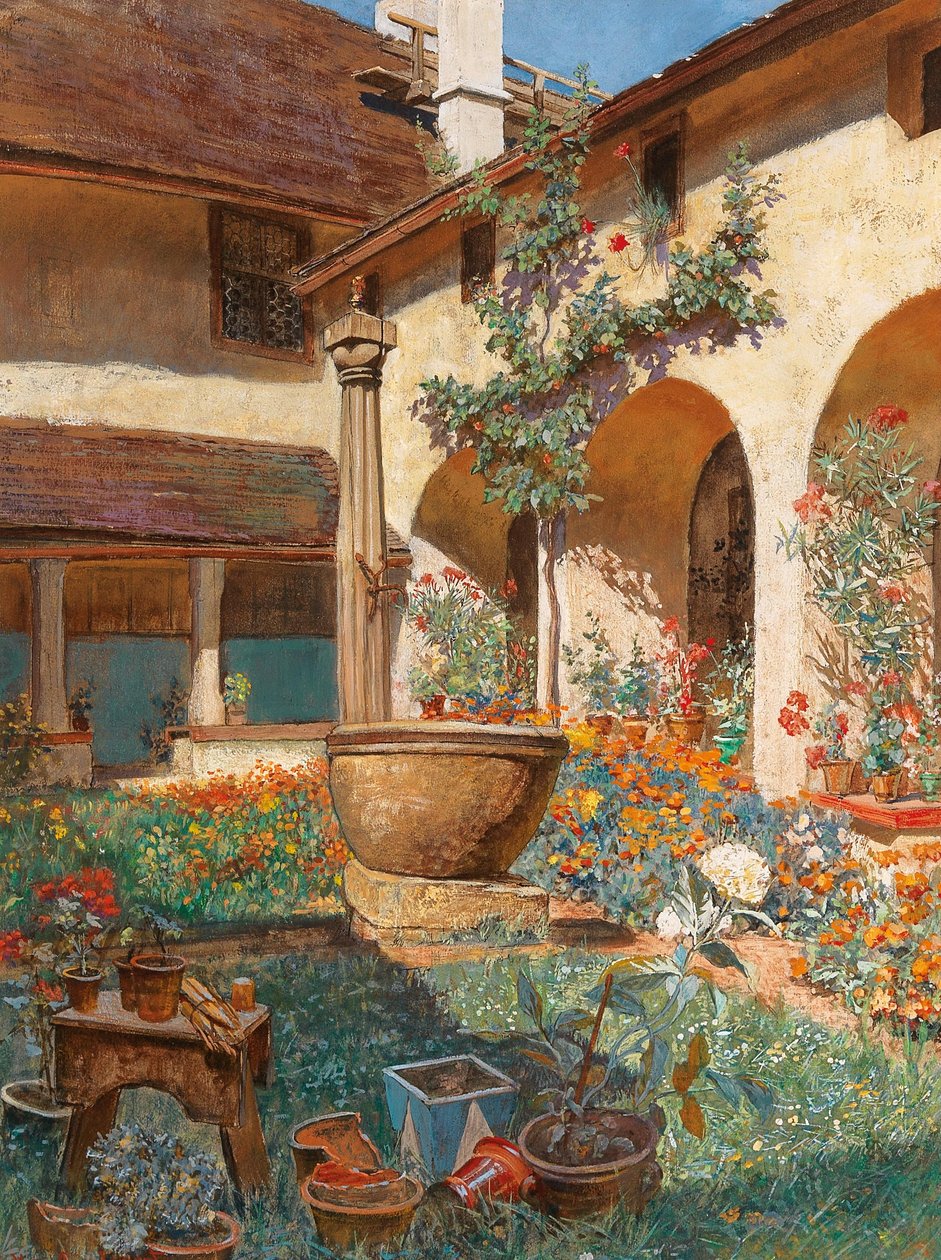 Jardín en la Wachau de Hugo Charlemont