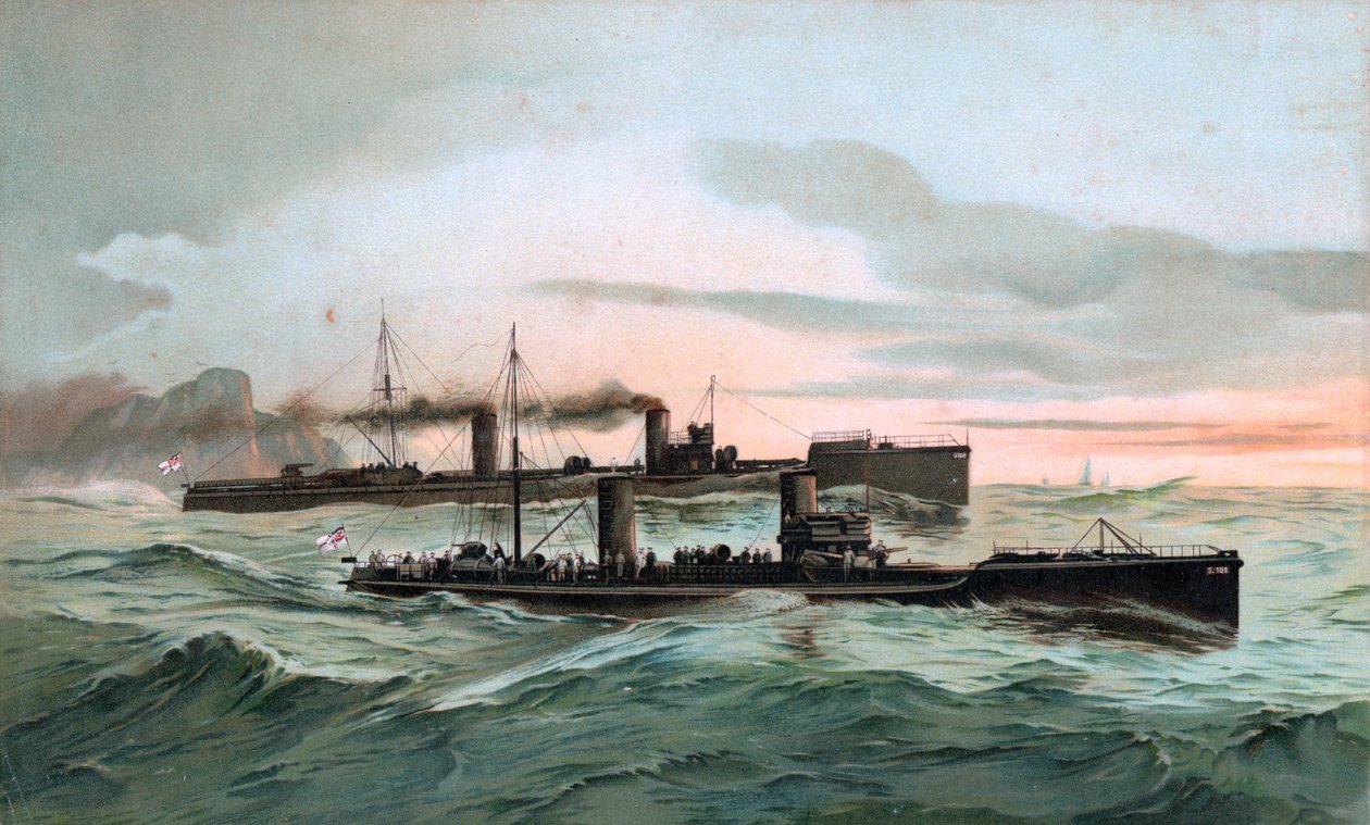 S.M. Torpedoboot G 108 & S.M. Torpedoboot S 102 de Hugo Graf