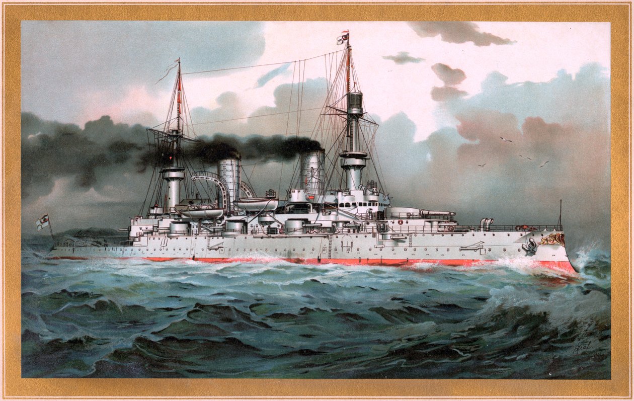  H.M. Liner Kaiser Wilhelm II de Hugo Graf