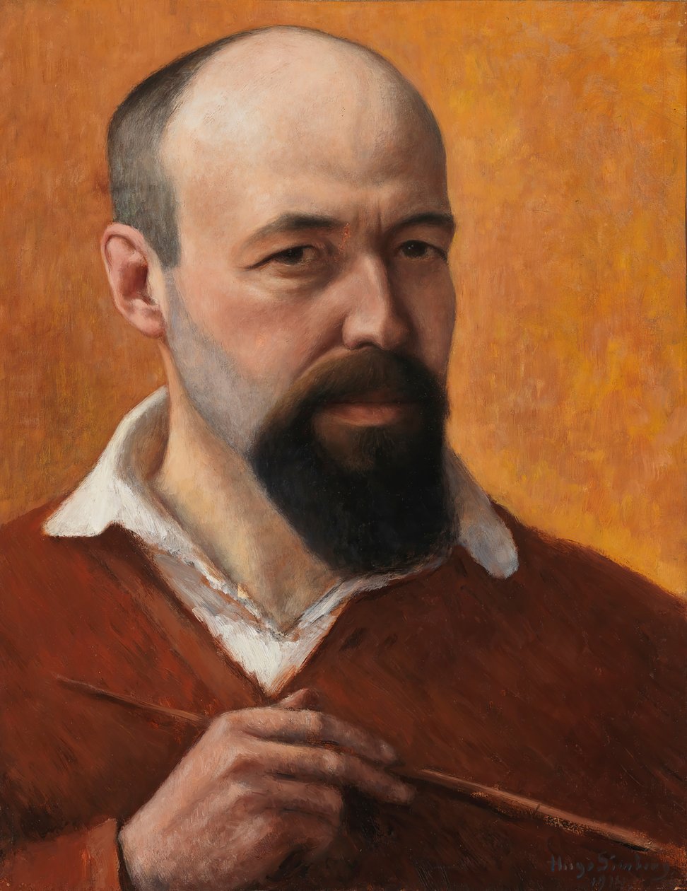 Autorretrato de Hugo Simberg