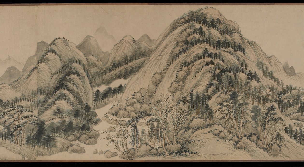 Morada en las montañas de Fuchun de Hui Wang