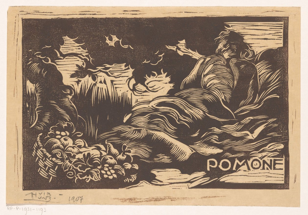Pomona de Huib Luns (signed by artist)