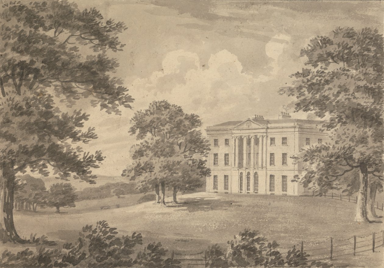West Hill, la sede de D.H. Rucker de Humphrey Repton