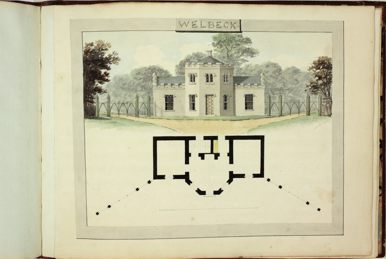 Libro Rojo: Welbeck de Humphry Repton