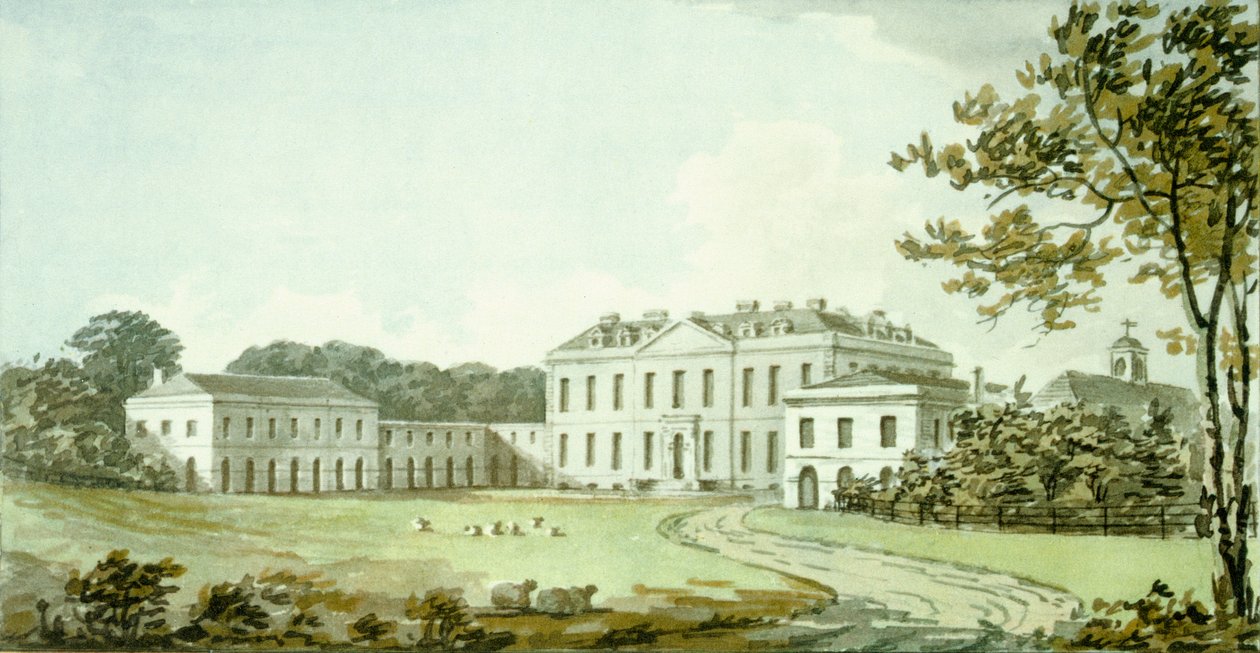 Libro Rojo para Sheringham Hall, c.1812 de Humphry Repton