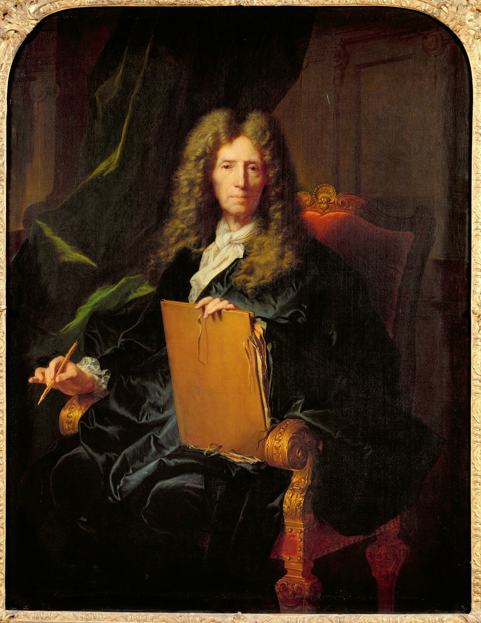 Retrato de Pierre Mignard (1610-95) de Hyacinthe Francois Rigaud