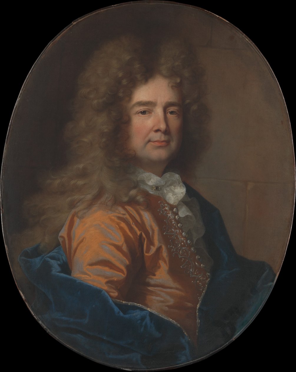 Retrato de un hombre, 1693 de Hyacinthe Francois Rigaud