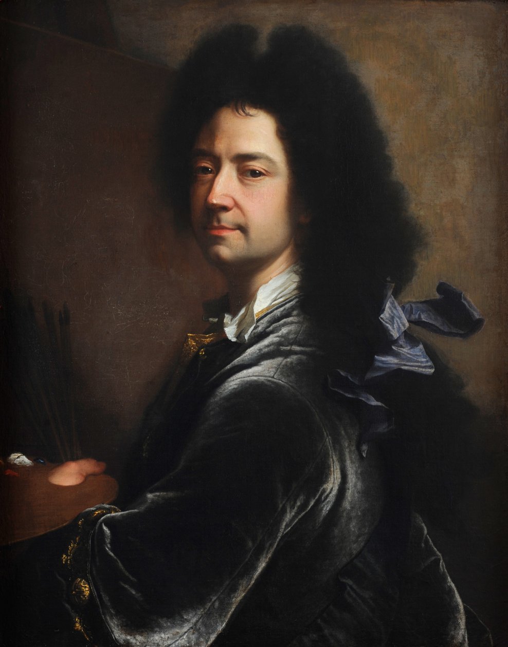 Autorretrato, 1727 de Hyacinthe Francois Rigaud