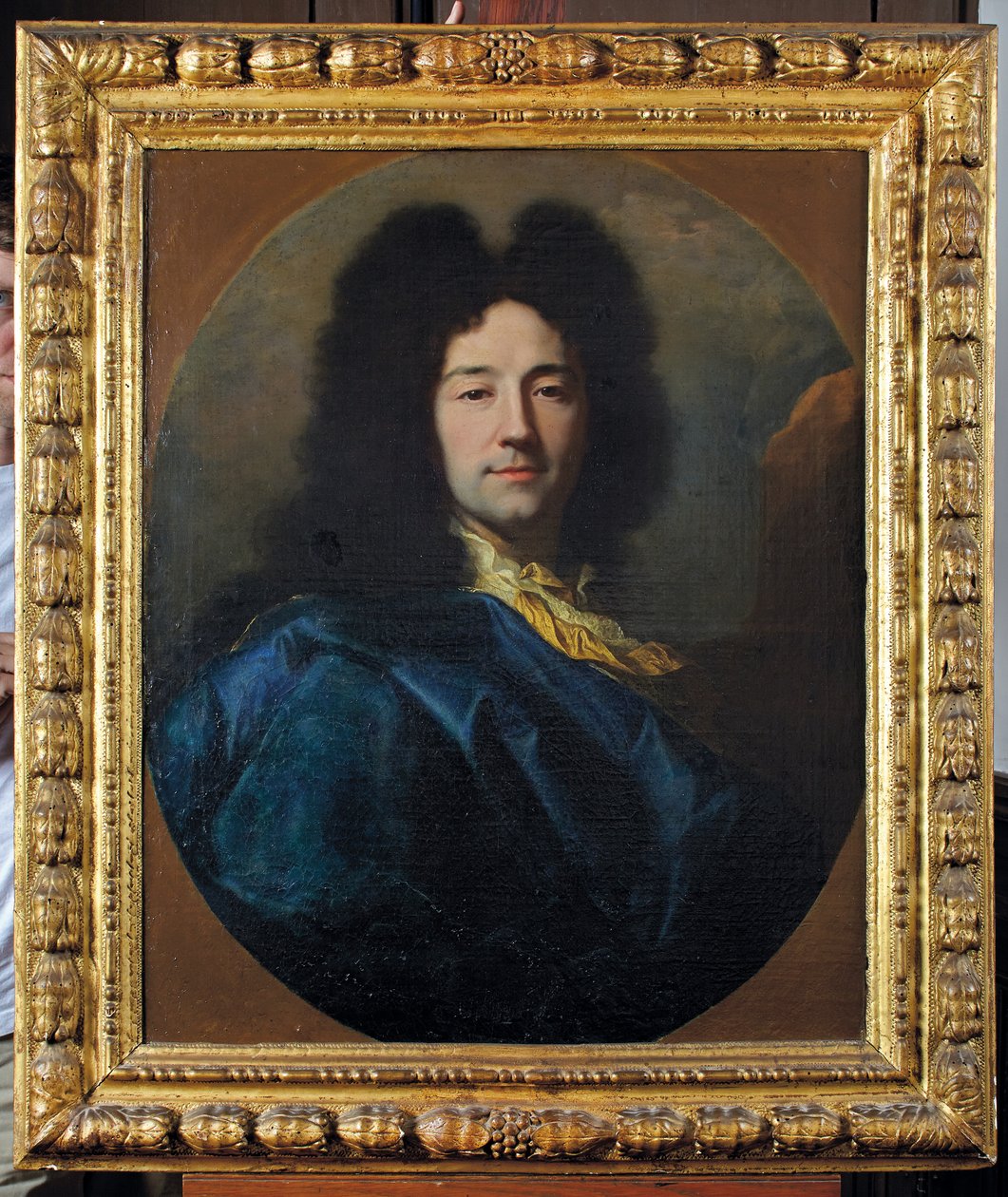 Autorretrato, llamado El Abrigo Azul de Hyacinthe Francois Rigaud
