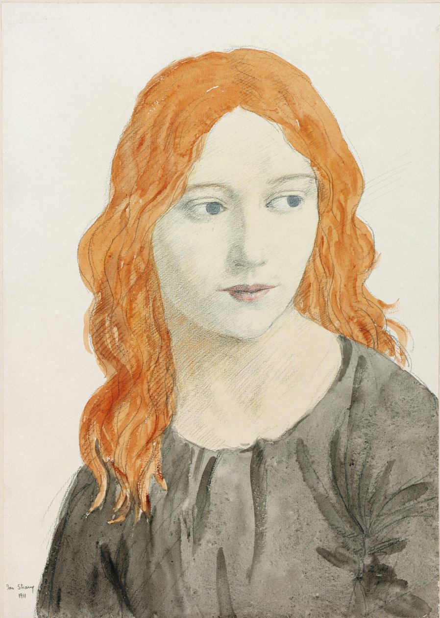 Chica pelirroja de Ian Strang