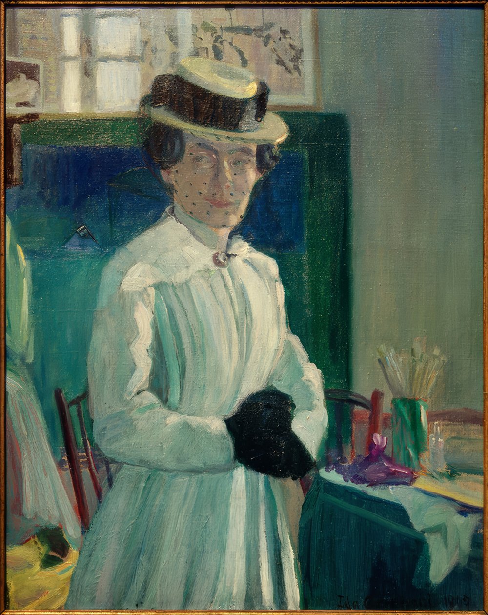 Autorretrato IV de Ida Gerhardi