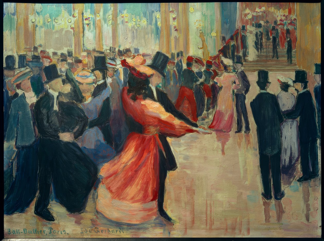 Cuadro de danza (según estudios anteriores) de Ida Gerhardi