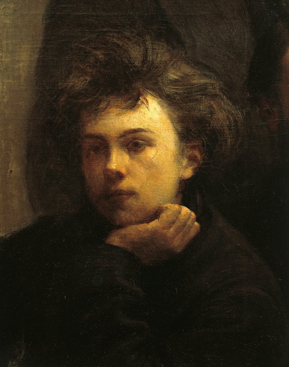 Arthur Rimbaud de Ignace Henri Jean Fantin Latour