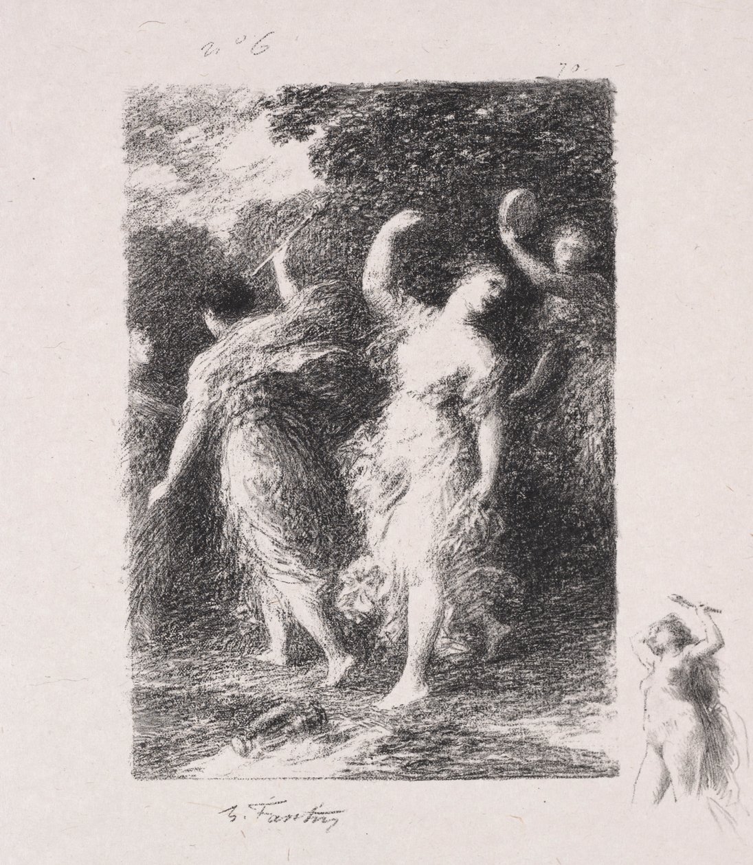 Baco de Ignace Henri Jean Fantin Latour