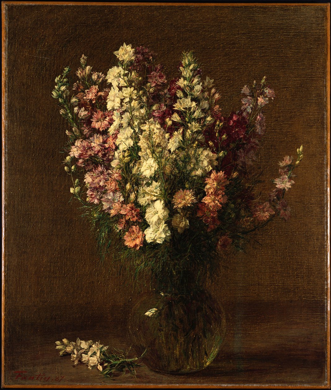 Espuela de caballero, 1887 de Ignace Henri Jean Fantin Latour