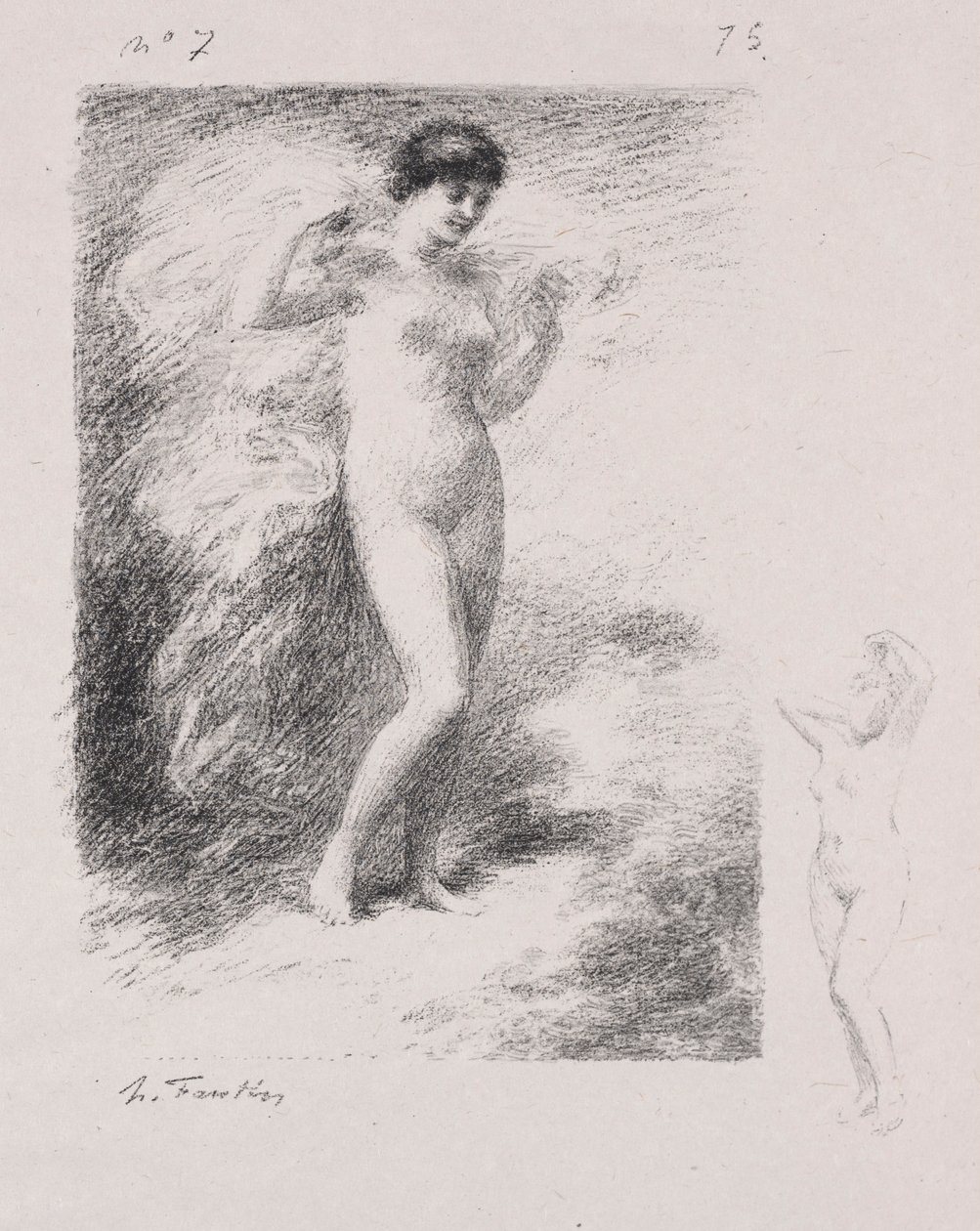Néère de Ignace Henri Jean Fantin Latour