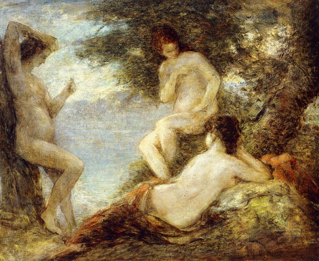 Sirenas de Ignace Henri Jean Fantin Latour