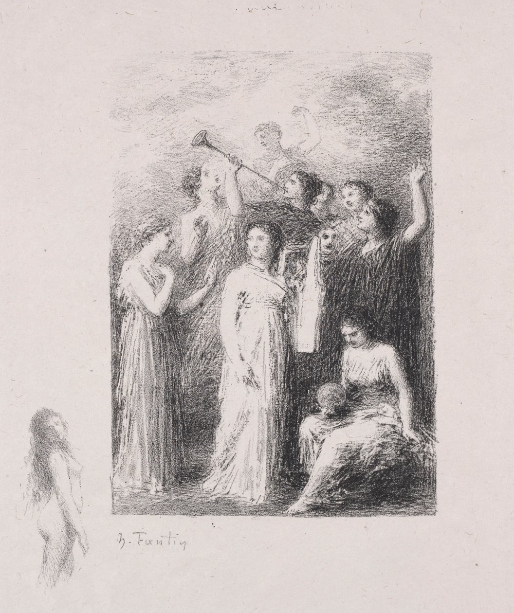Los ciegos de Ignace Henri Jean Fantin Latour