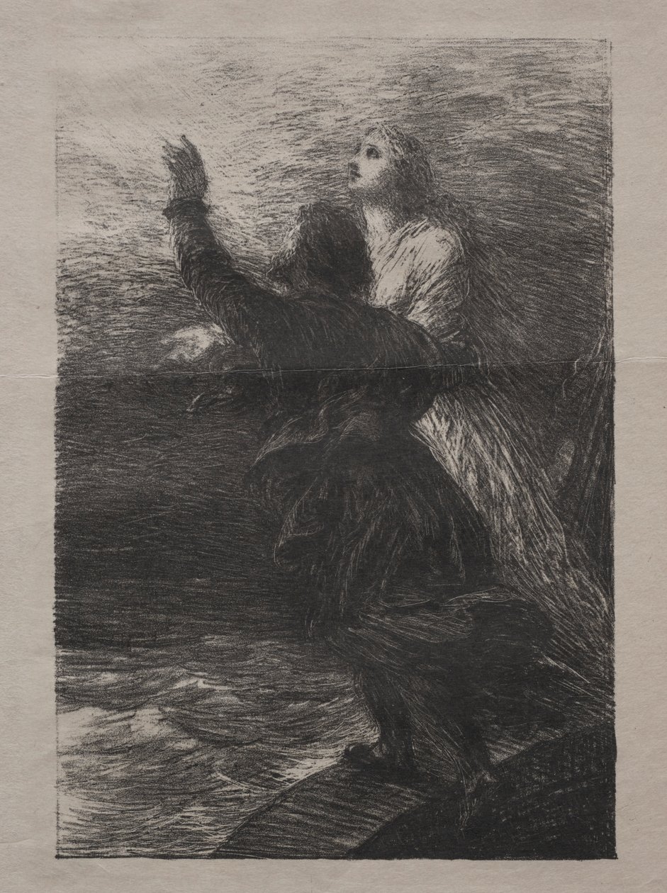 El holandés errante de Ignace Henri Jean Fantin Latour