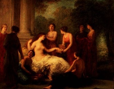 El tocador de Venus de Ignace Henri Jean Fantin Latour
