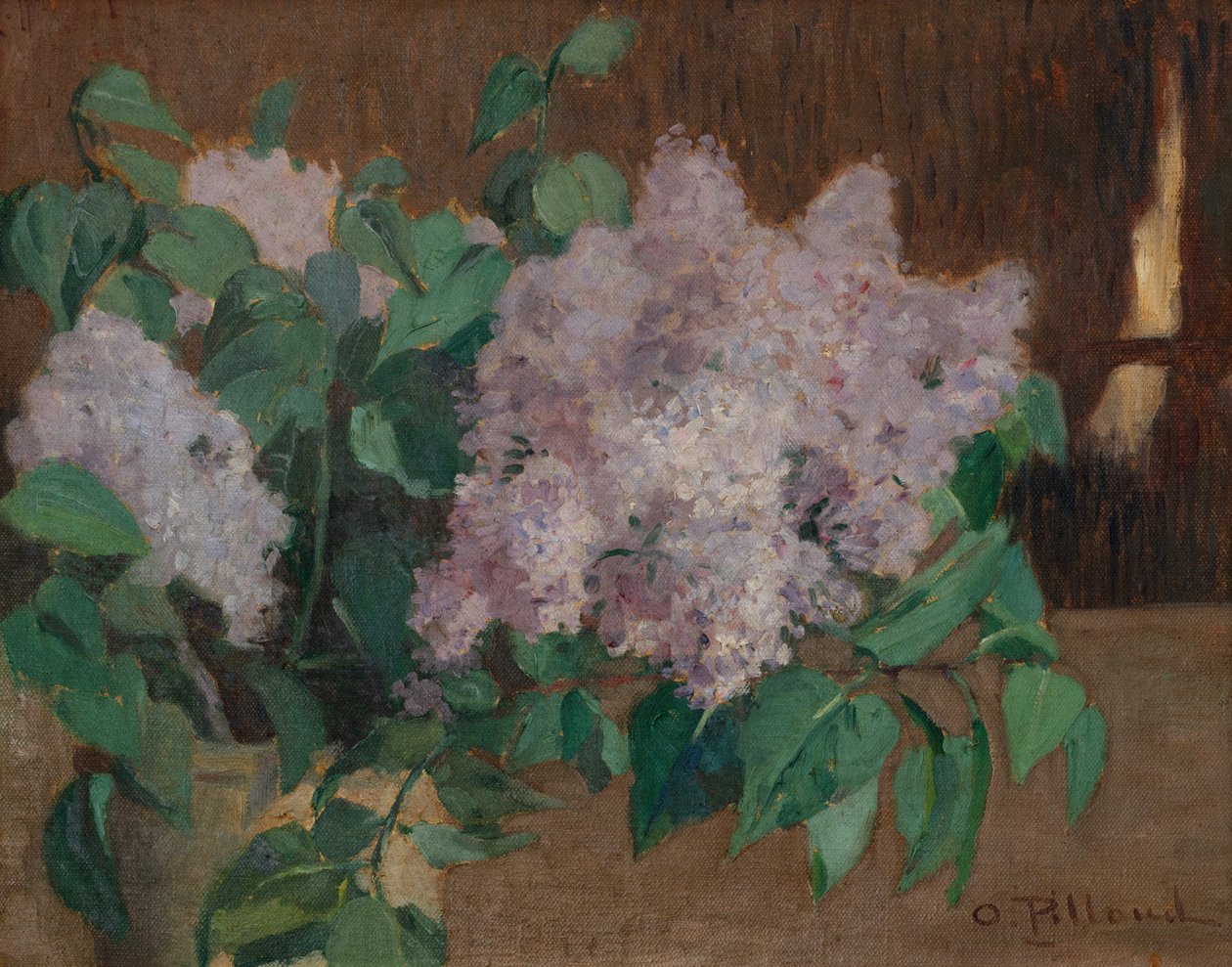 Lila (óleo sobre lienzo) de Ignace Nazaire Oswald Pilloud