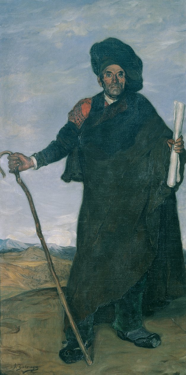El poeta popular Don Miguel de Segovia de Ignacio Zuloaga