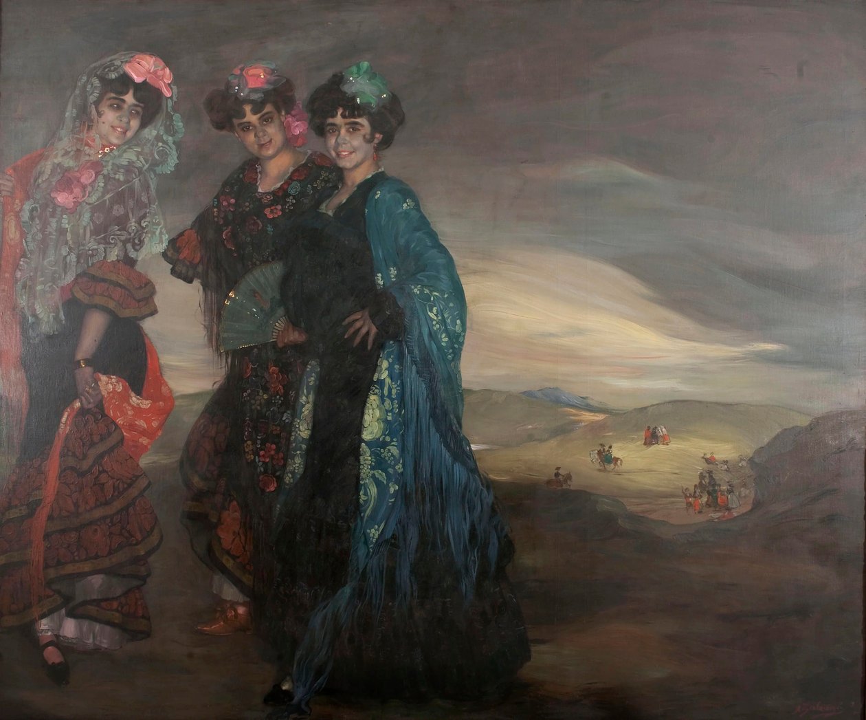 Mis primos, 1903 de Ignacio Zuloaga y Zabaleto