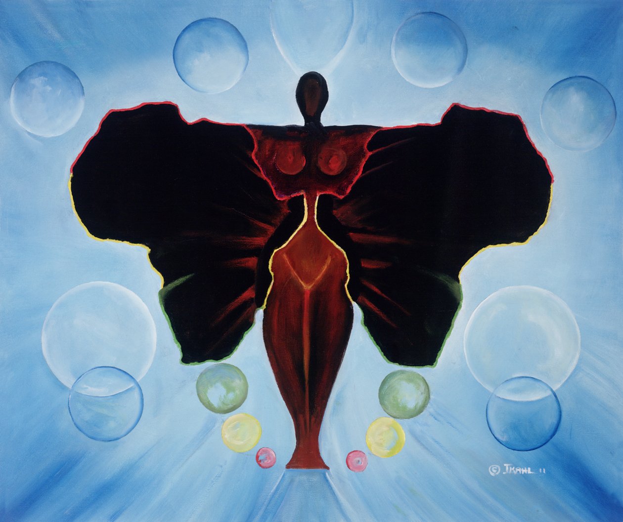 Mariposa Negra de Ikahl Beckford