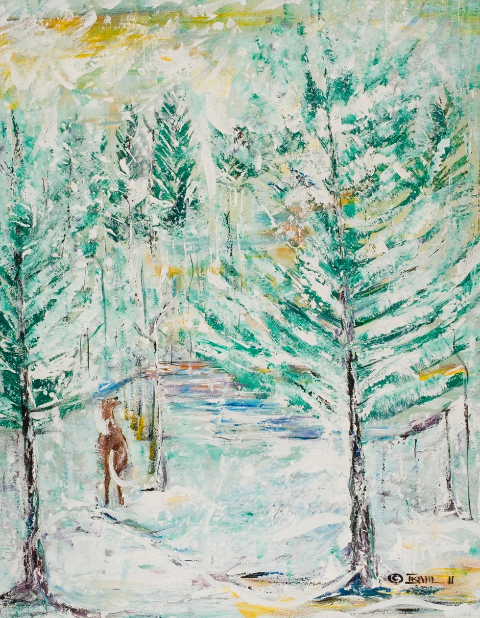 Bosques nevados de Ikahl Beckford