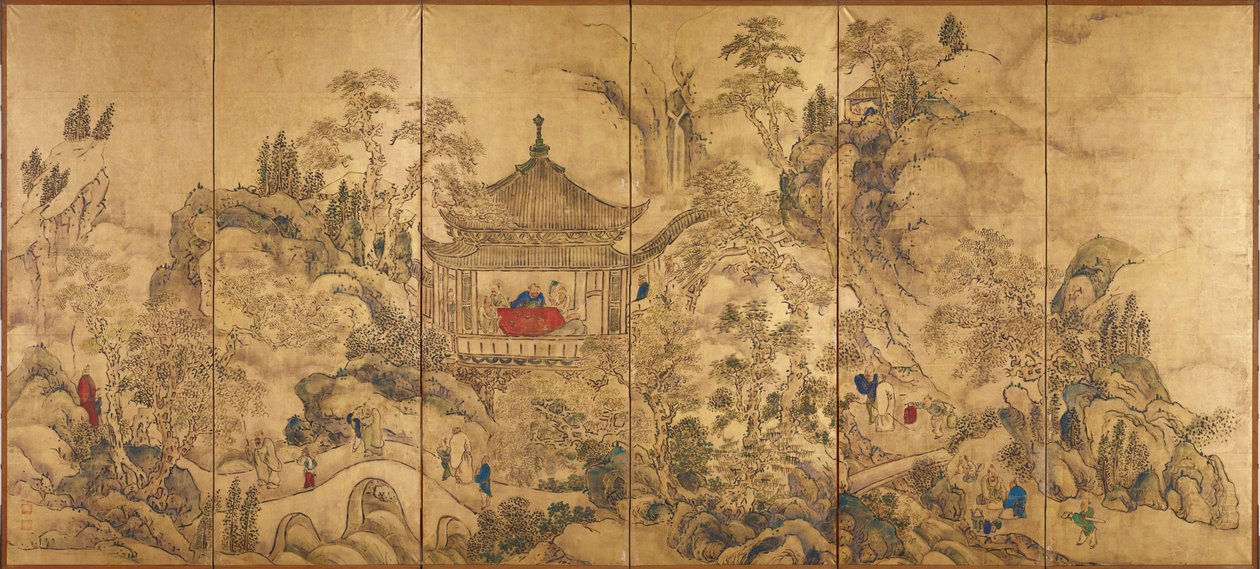 Roukaku Sansui Zu de Ike no Taiga