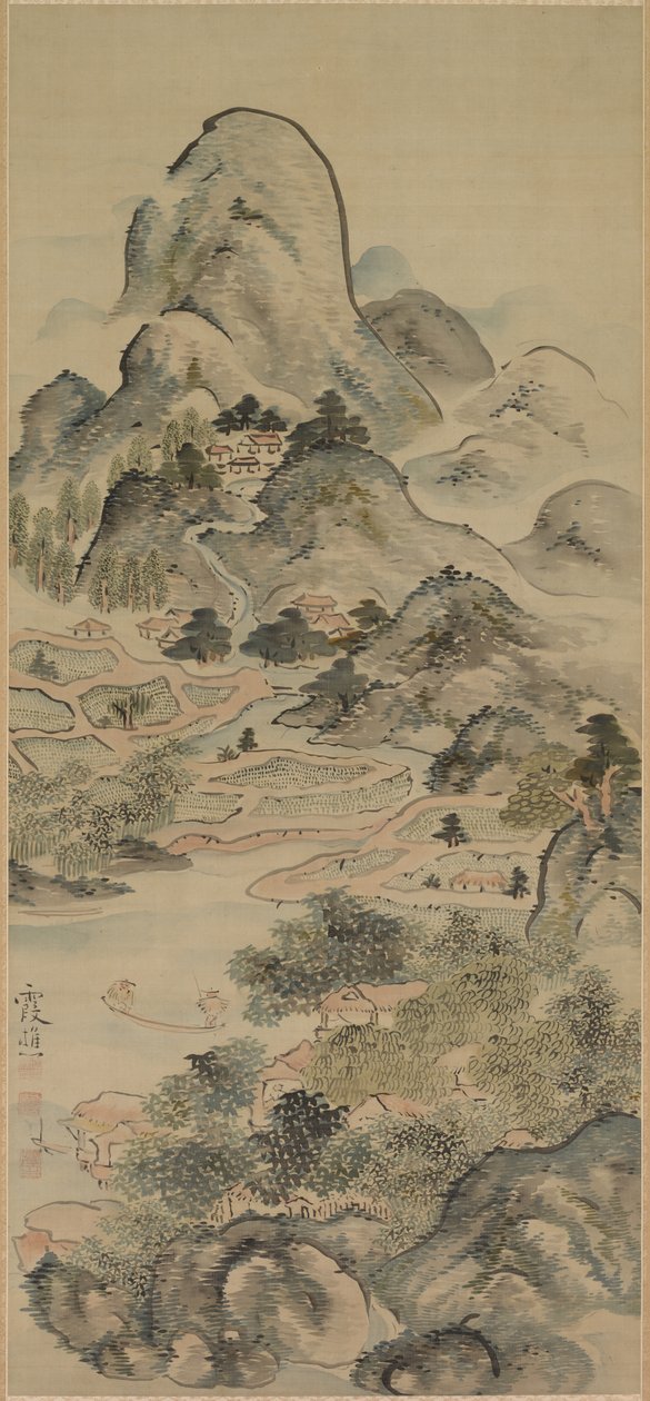 Pescando en primavera de Ike Taiga