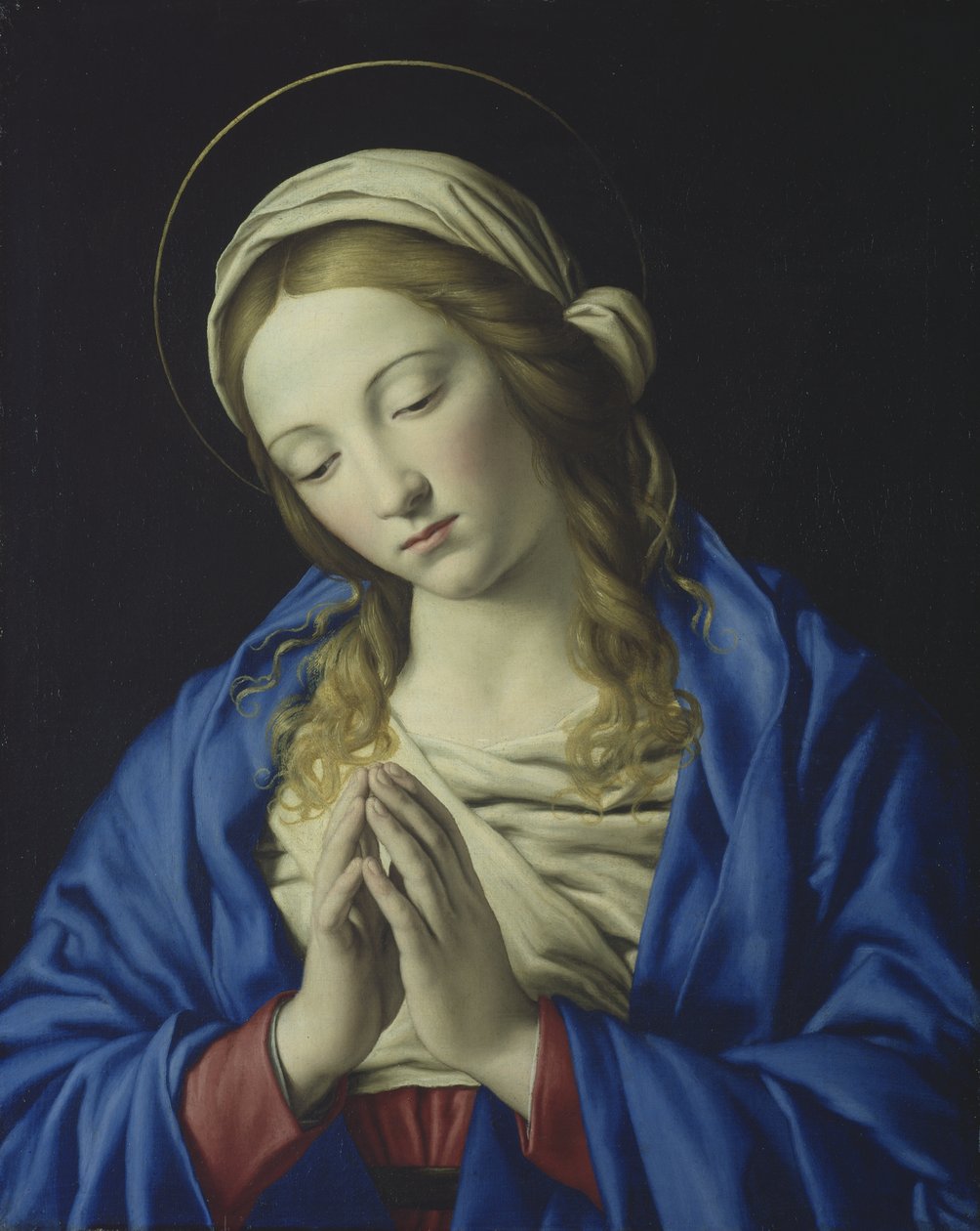 La Virgen en oración de Il Sassoferrato