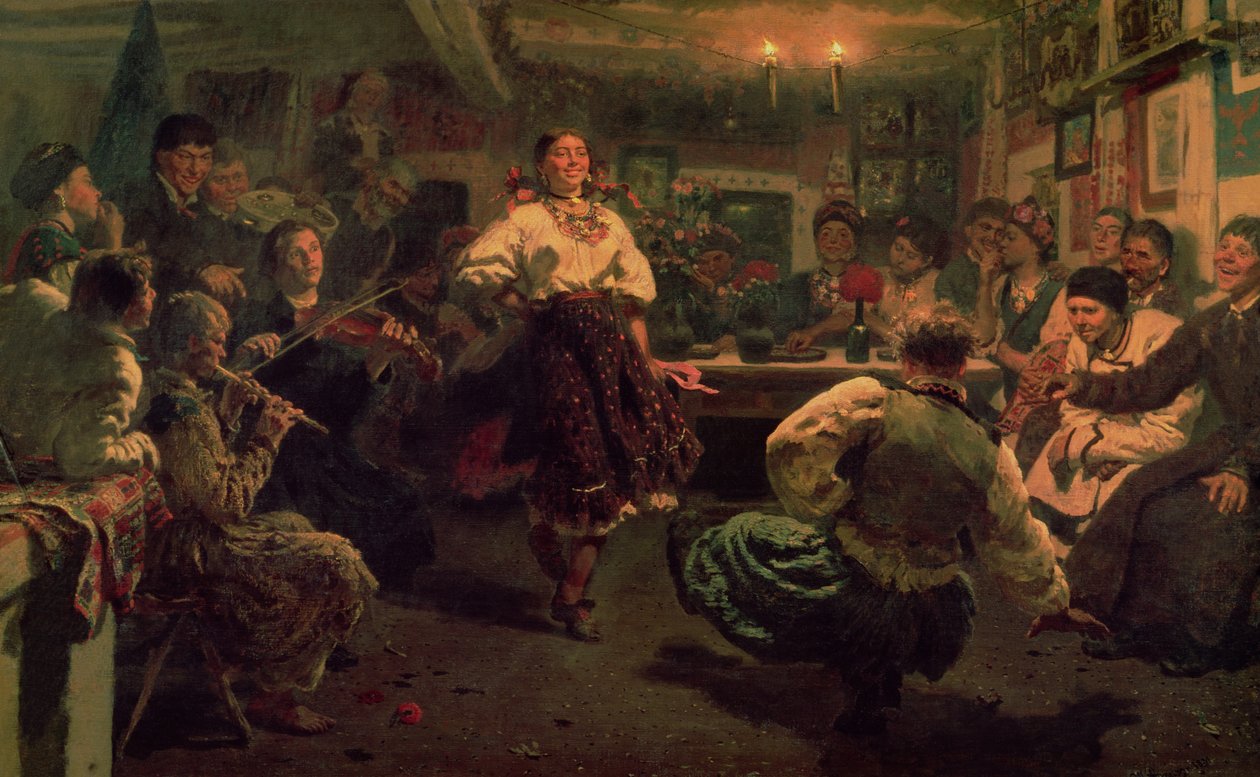 Festival campestre, 1881 de Ilya Efimovich Repin