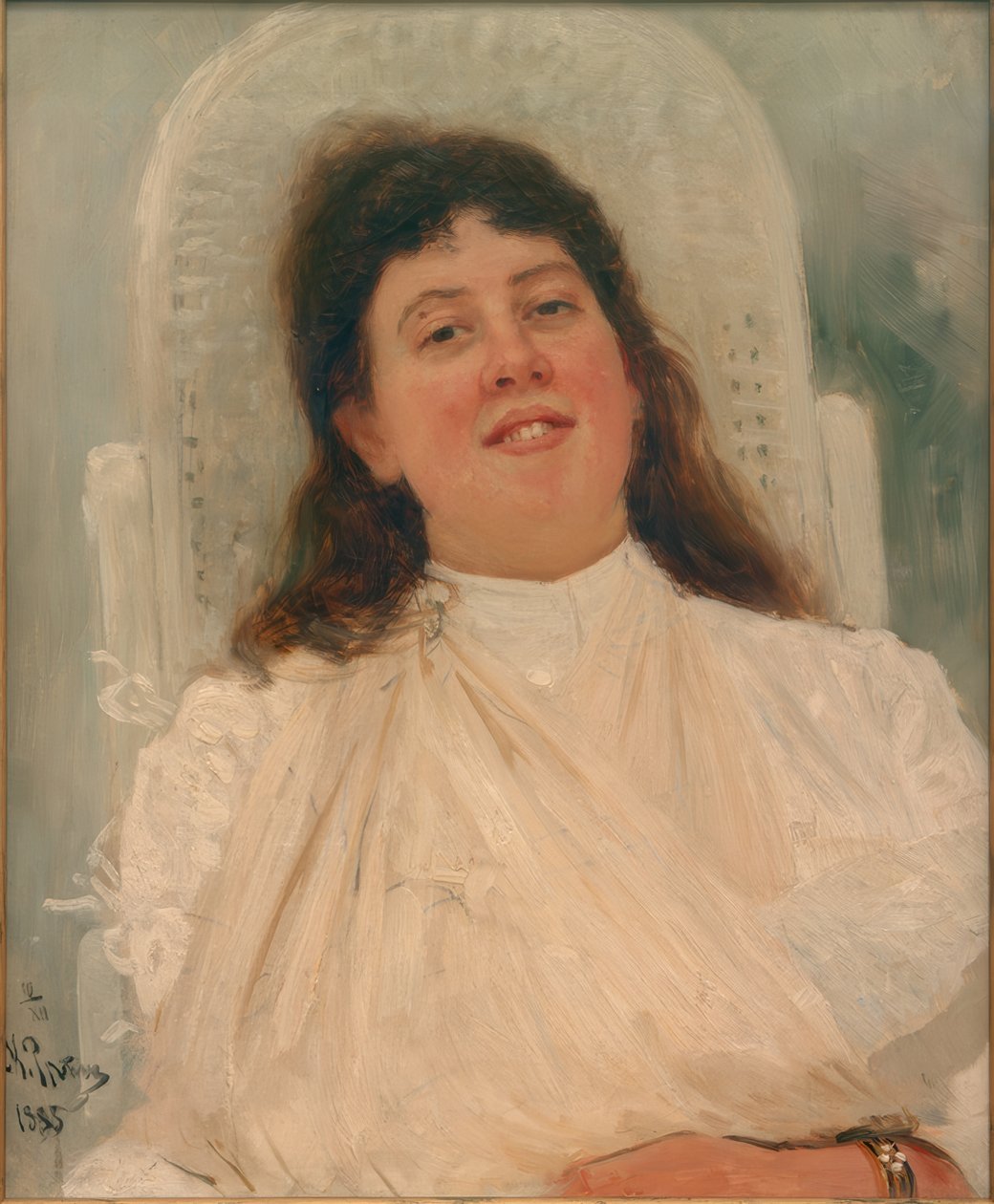 Retrato de Marianne von Werefkin de Ilya Efimovich Repin