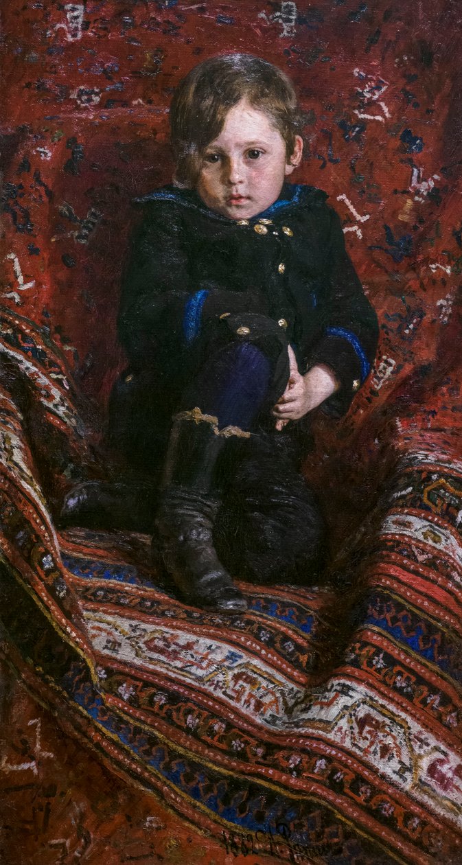 Yuri Repin Niño de Ilya Efimovich Repin