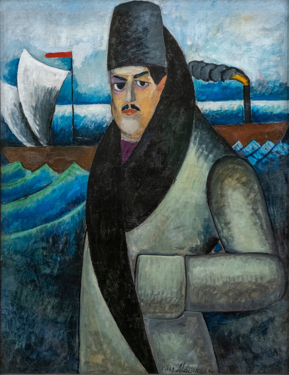 Auto retrato de Ilya Ivanovich Mashkov