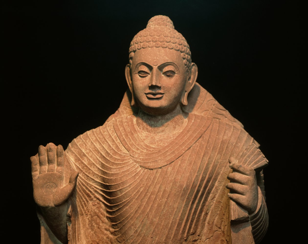 Buda, período Gupta (320-550) de Indian School