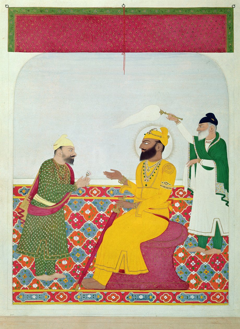 Guru Govind Singh (1666-1708) de Indian School