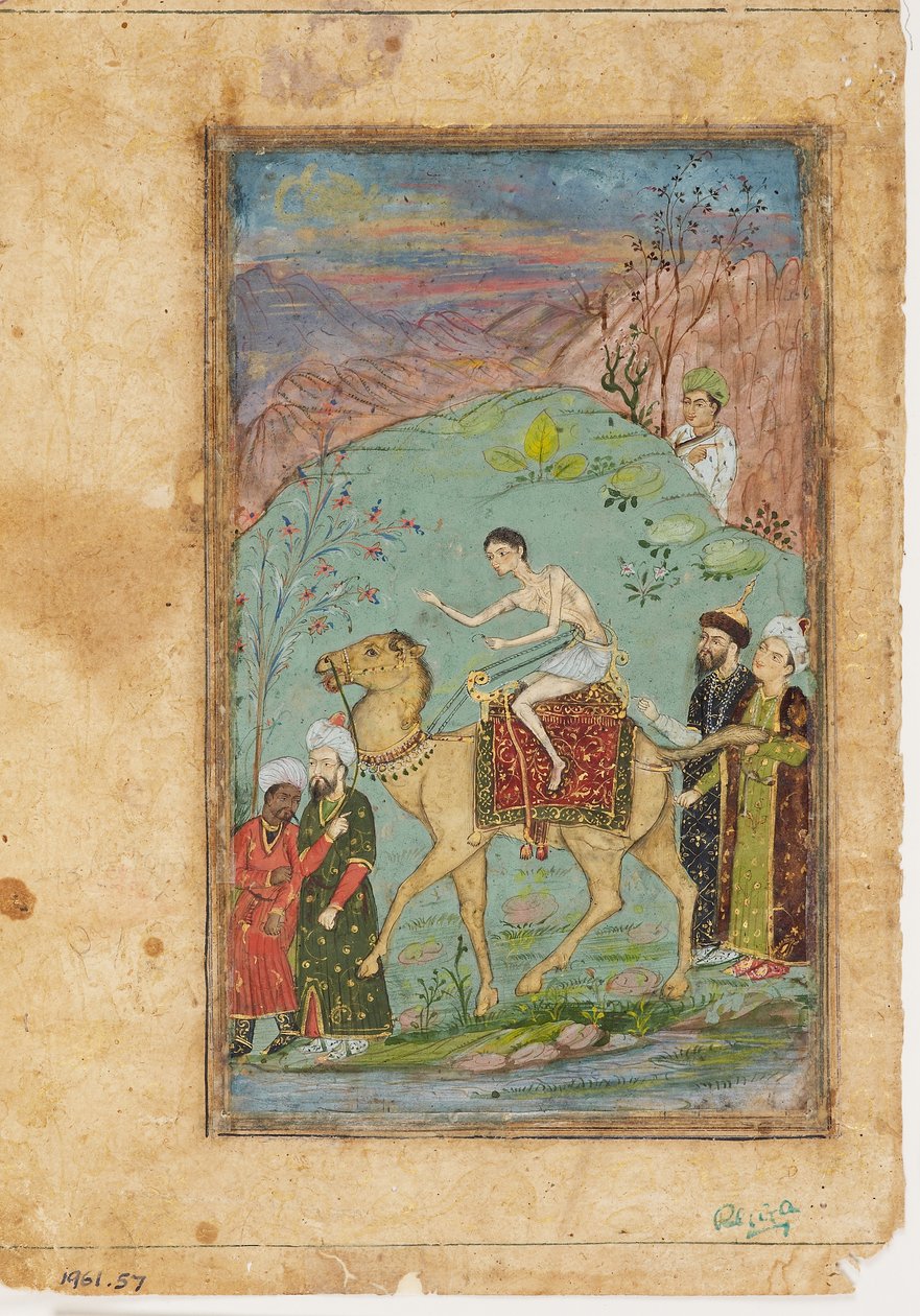 Majnun en camello de Indian School