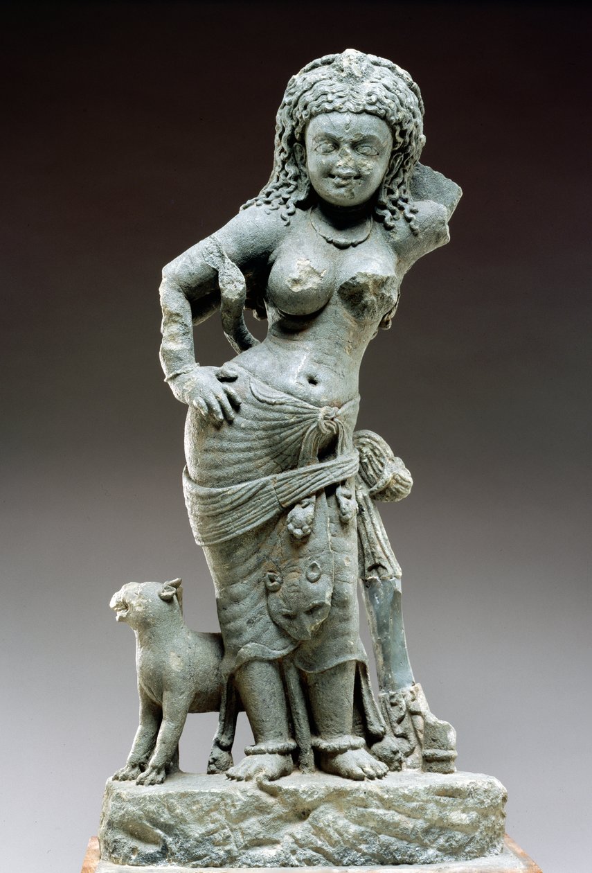 Parvati, cultura de Samlaji, 500 d.C. de Indian School