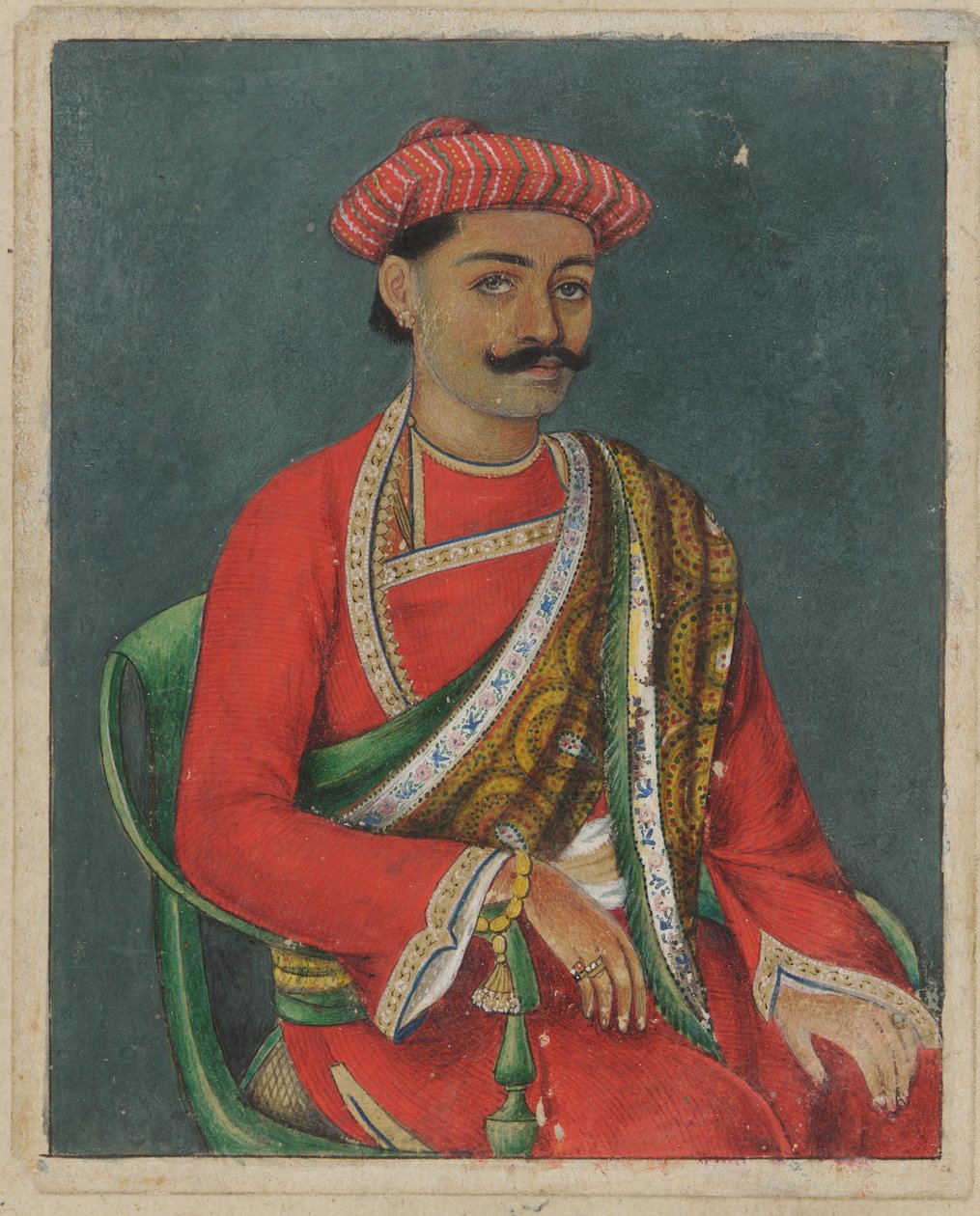 Retrato de un joven de Indian School