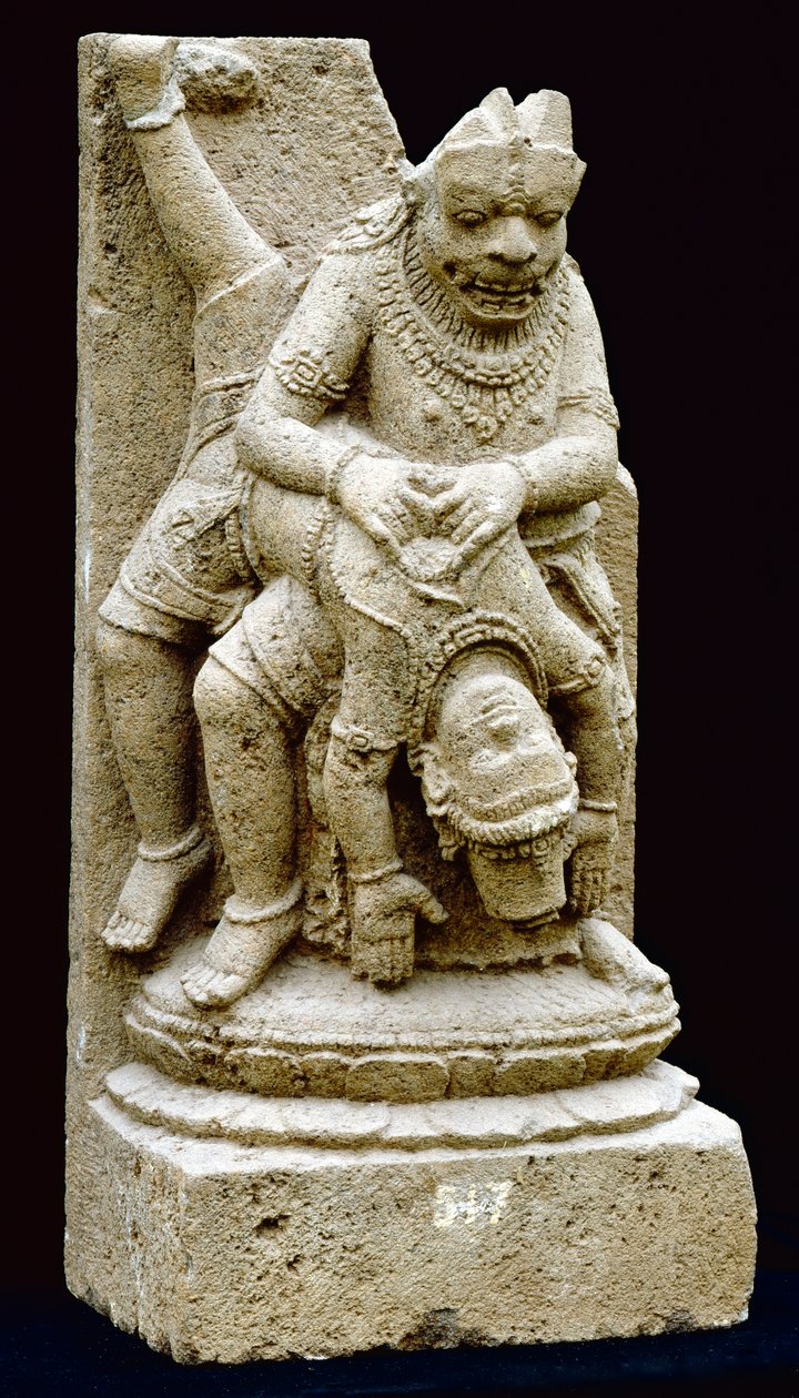 Vishnu como Narasimha de Indonesian School