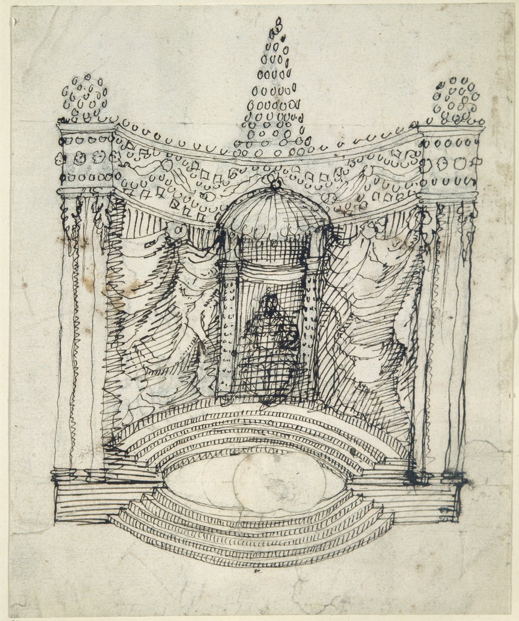 Un trono de Inigo Jones