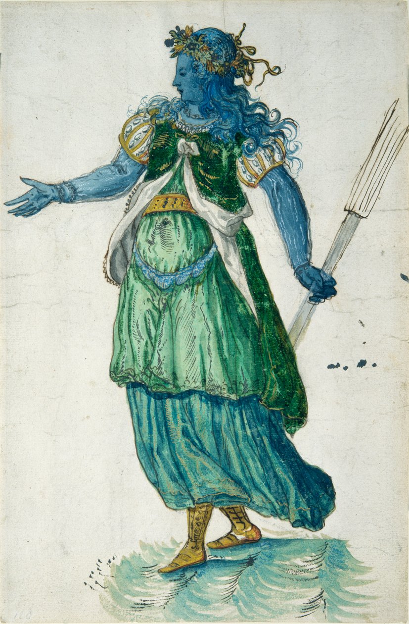 Portador de antorchas de Oceanía de Inigo Jones