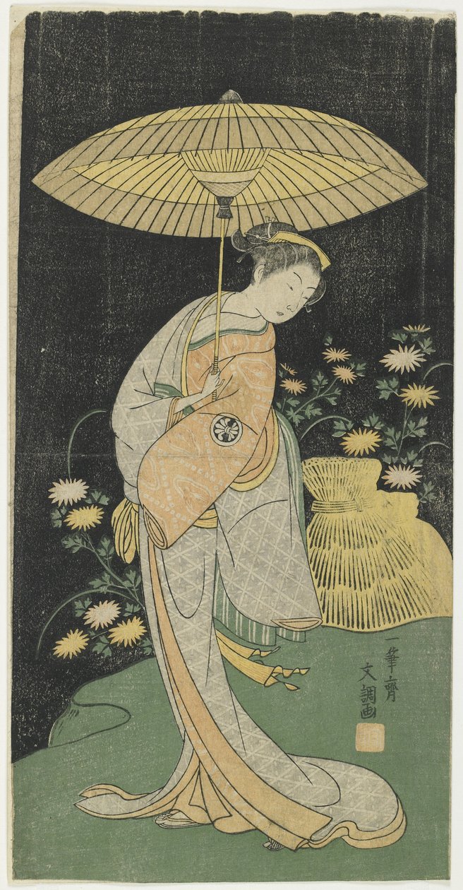 Segawa Kikunojo II, finales del siglo XVIII de Ippitsusai Bunchō