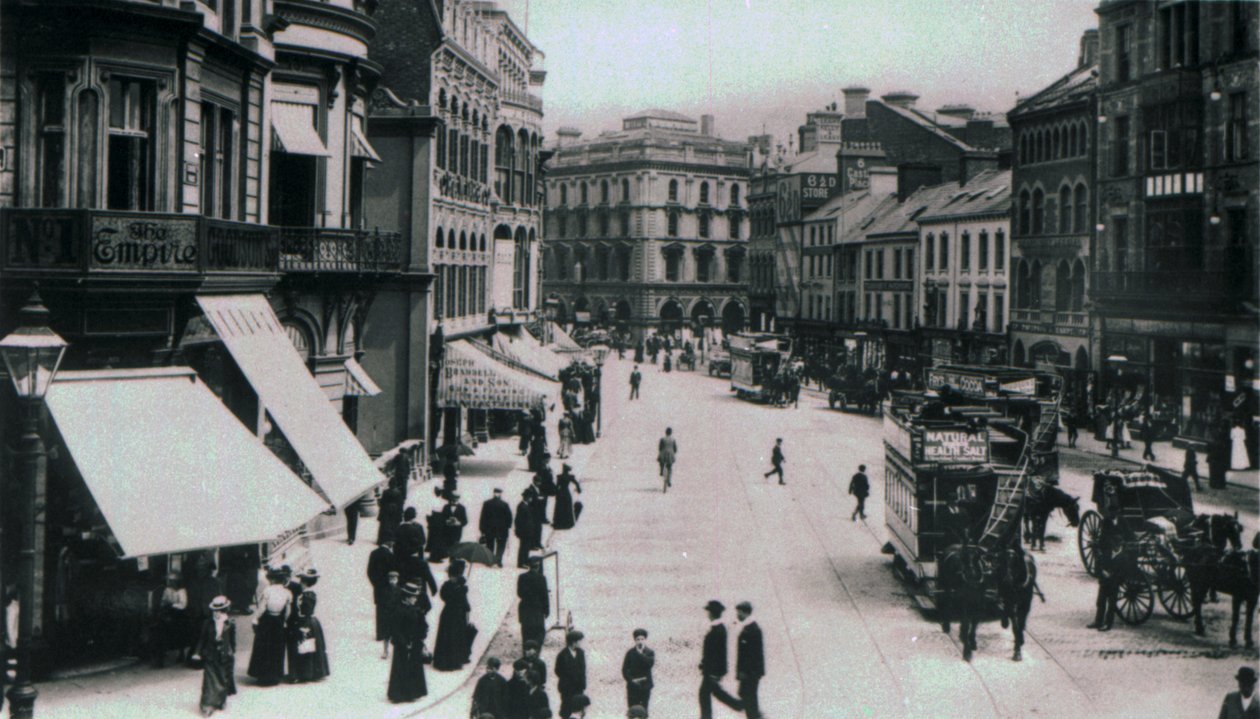 Castle Square, Belfast, c.1902 de Irish Photographer